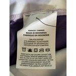 Nike  One White/Purple Tie Dye Crop Legging Women's Size 2X Mid Rise Training NWT Photo 4