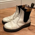 Dr. Martens  White Chelsea Boots 2976 Size 5 Photo 0