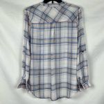 Olive & Oak Flannel Long Sleeve 1/4 Button Down Tunic Large Photo 1