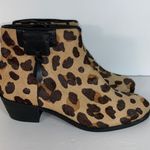 Cole Haan Joanna genuine calf hair booties in jaguar hai size 8.5B Photo 5