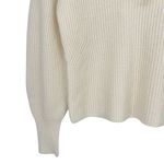 Madewell Soft Wool Cashmere Square Neck Sweater Heather Cloud Size Medium NEW Photo 8