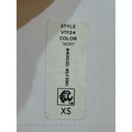 C by Bloomingdale's Cashmere Buttoned Vest Ivory Cardigan Size XS Photo 5