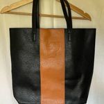 MCM NWOT  Tote Bag black camel shopper tote Photo 0