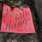 Victoria's Secret  Sexy Little Things Black Pink Lace Lingerie Size Small Photo 1