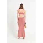 Cult Gaia RTR SERITA DRESS Sweater Knit Cut out Sexy Midi Pink Jaipur sz medium Photo 2