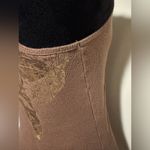 Bisou Bisou Preloved Brown and Gold Floral Design Tank Top size small Photo 12