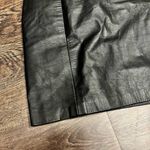 Unique Vintage Vintage 90s Outerwear by Phoenix 100% Genuine Leather High Waisted Mini Skirt Photo 1