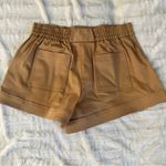 Jonathan Simkhai Size 8 Jett Remix Cargo Micro Shorts Nutmeg Tan Neutral Career Brown Photo 4