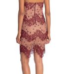Bardot  Two-Tone Lace Dress Berry Pink zip up back sleeveless new NWT size 4 Photo 1