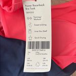 Sweaty Betty Power Racerback Bra Tank Top - Coral/Navy, Size Small, NWT Photo 7