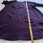 Julian Taylor | Plum Purple A-Line Dress 3/4 Length Lace Sleeves | Plus Sz 20W Photo 7