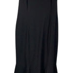 Saks 5th Avenue Vintage Black Strap Back Mermaid Special Occassion Dress New w Tag W-677 Sz 10 Photo 0