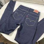 Levi's Women's 720 High Rise Super Skinny Jeans Size 26 Dark Blue Photo 5