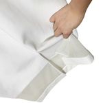 Alice + Olivia White Mesh Panel Sheath Midi Dress Sleeveless Women’s Size 6 Photo 8