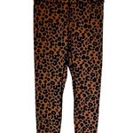 Sunzel Workout Leggings Size M Squat Proof High Waisted Leopard EUC Black Size M Photo 0