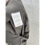 Lole  Women's leggings Grey White Ankle Strap size Large Pull On Mesh High Waist Photo 3