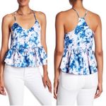 Ro & De  Tie Dye Peplum Top Photo 1