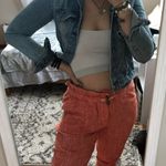 Boutique Crop Denim Jacket Blue Size M Photo 1