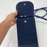 Liz Claiborne  KATHIA CROSSBODY Navy/White Gingham Photo 6