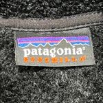 Patagonia Synchilla Fleece Jacket Full Zip Cozy Warm Shawl Collar Black Womens Photo 1