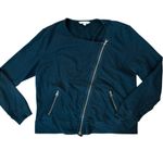 Banana Republic  zipper moto sweatshirt jacket, size XL Photo 0