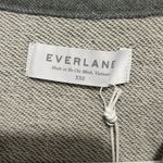 Everlane  Unisex Crew Neck Sweatshirt Grey Size XXS NWT Photo 3