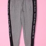 True Religion Brand New  Grey/Black Jogger Ladies Sweat Pants Sz XS Photo 0