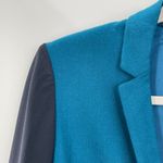 Elie Tahari Women's Bethany One Button Colorblock Notched Lapel Blazer Size 4 Photo 6