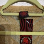 Happy Sheep Metallic Open Front Cardigan Sz L NWT Gold Size L Photo 4