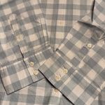 UNTUCKit Women's Santa Marzi Button down Shirt blue white check Size 18 NWT Photo 6