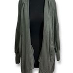 Athleta Oversized Hooded Long Cardigan with Pockets Womens small Photo 0