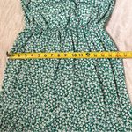 Kaileigh Size M Green Floral Tasha Knit Dress Casual Stretch Beach Coastal Comfy Photo 5