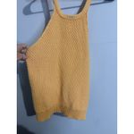 525 America 525 American Orange Knit Sweater Tank Women's Size XL Photo 1
