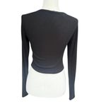 Garage  Long Sleeve Legends of Rock Crop Top Size Small Photo 2