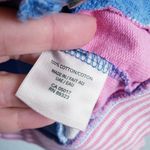 Roots  Canada Blue And Pink Striped Full Zip Track Jacket Photo 6