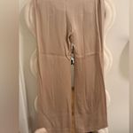 Veronica Beard Robinne Relaxed Fit High Rise Wide Leg Pant in Sand size 4 NWT Photo 5