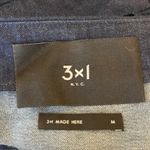 3x1  NYC Peek A Boo Denim Jumpsuit Size Medium Photo 6