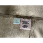 Philosophy  Jacket Womans Large Snakeskin Moto  Brown Gold Hardware‎ Faux Leather Photo 5