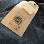 Levi's  Ribcage Straight Ankle Ultra High Rise Medium Wash Destroyed Denim Jeans Photo 9