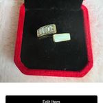 Gorgeous Golden Embellished Adjustable Statement Ring Size 7 Photo 3