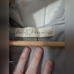 NWT Fair X Haven Faux Fur Hooded Zip Up Sweater Women's Medium Light Blue/Grey Blue Photo 4