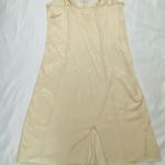 Maidenform Vintage 80s  Something Special Satin Lace Slip Midi Dress - Ivory - 34 Photo 5