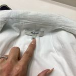 Madewell  White Tailored Blazer with Shawl Lapel Photo 3