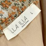 Illa Illa  Micro Floral Cut Out Cinched Mini Dress Size Large Cottagecore Photo 7