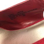 Solanz Red Open Toe Wedge Sandals Photo 8