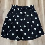 Urban Outfitters Black Daisy Tie Waist High Rise Shorts Women’s XS Photo 1