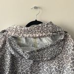 Maje K-Way x  Limited Jacket Snow Leopard White Gray Windbreaker Small Photo 9