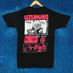 Junji Ito Uzumaki Japanese Horror Anime T-Shirt Size Medium Photo 1