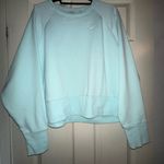 Nike NEW NWT Dri-fit Crop Training Sweatshirt Teal Tint Size XL Photo 2