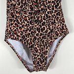 Kona Sol  Gold Ring Animal Print One Piece Swimsuit Photo 3